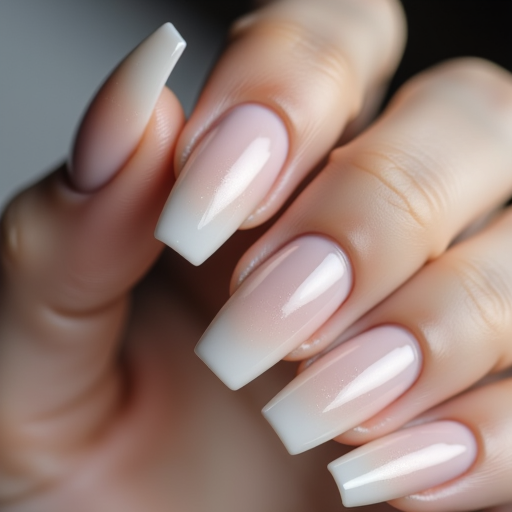 Classic French manicure